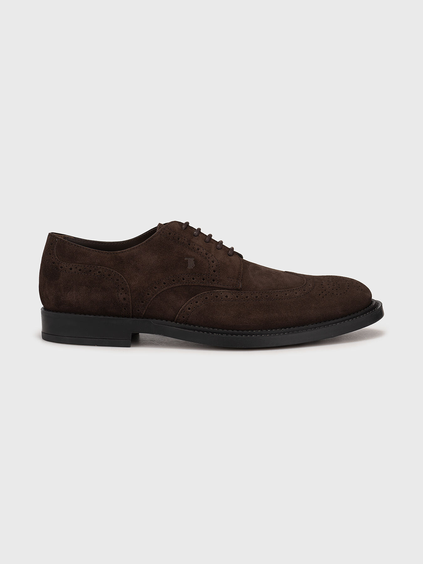 Tod's suede sale derby shoes
