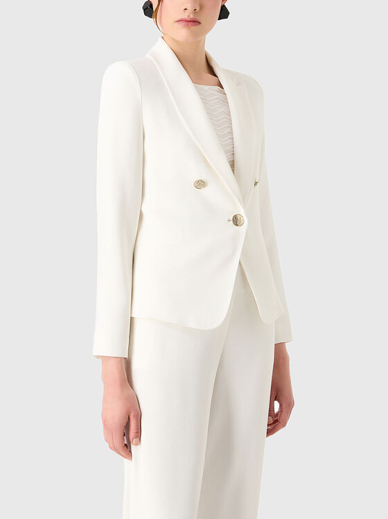 Blazer in white color - 1