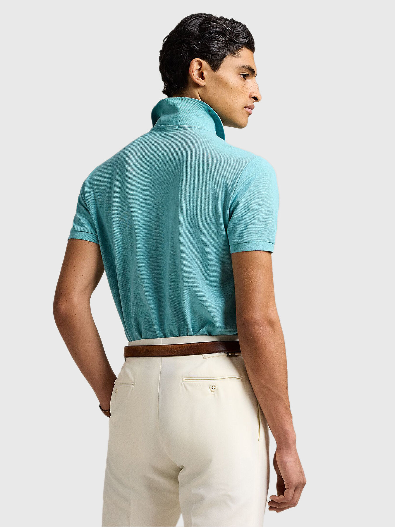 Cotton polo shirt with logo brand POLO RALPH LAUREN