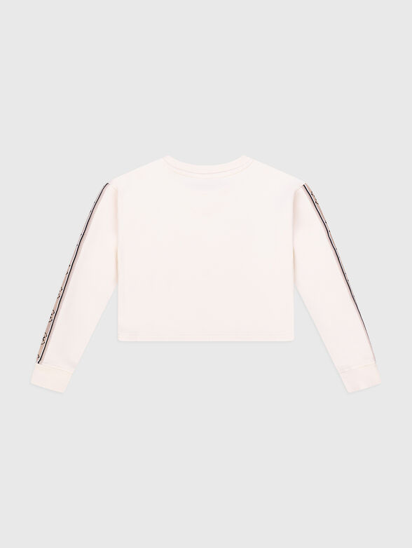 Cropped sweatshirt with 4G logo detail - 2