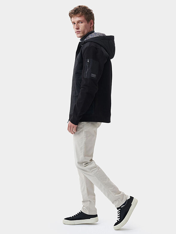 Black jacket with hood - 3
