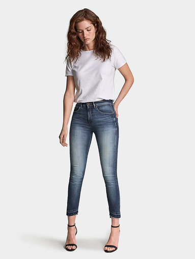 High-waisted jeans - 4