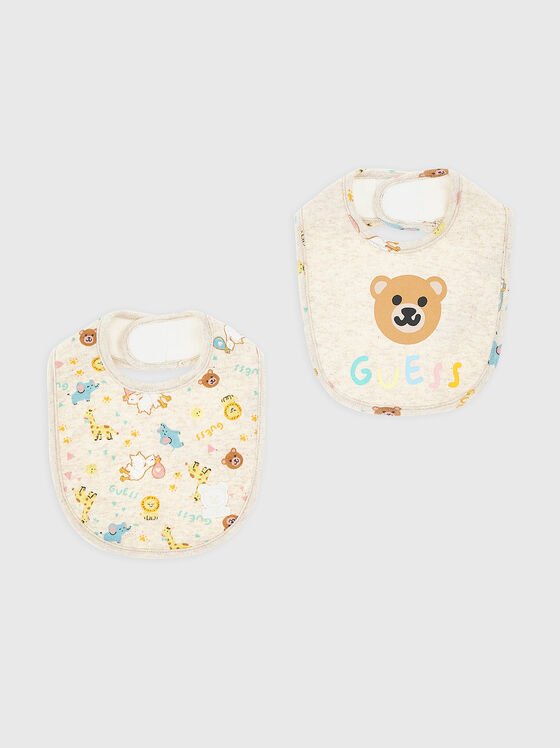 Set of two bibs with print - 1