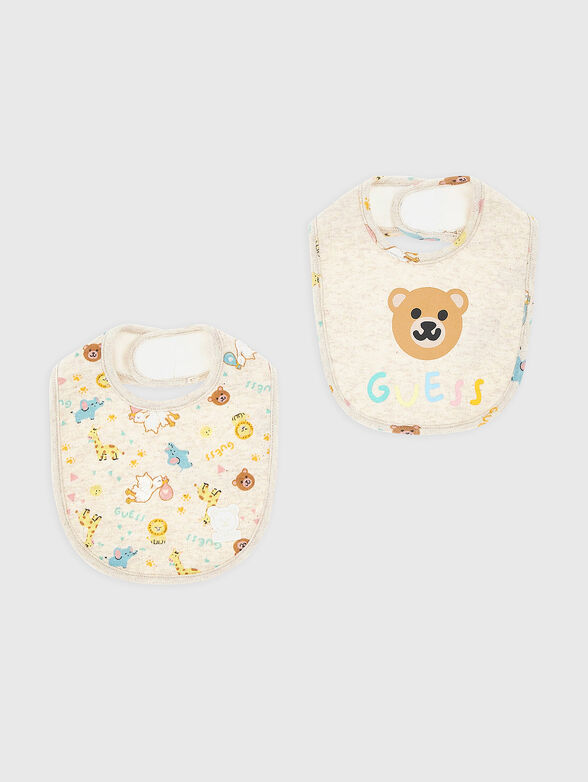Set of two bibs with print - 1
