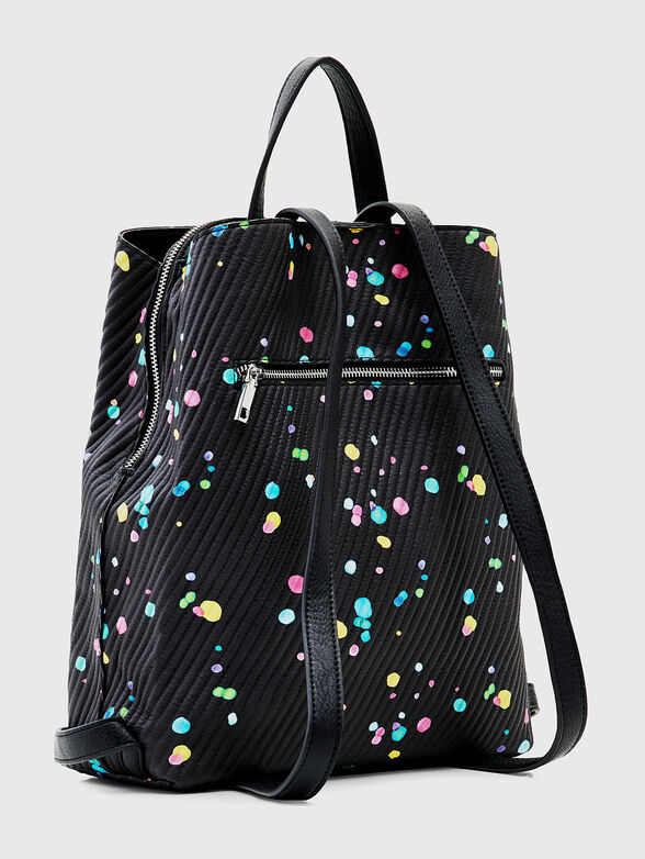 SPLATTER23 SUMY backpack with multicoloured accents - 2