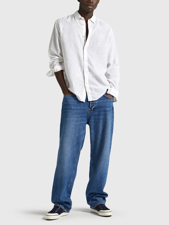 PAYTTON pink linen shirt - 2