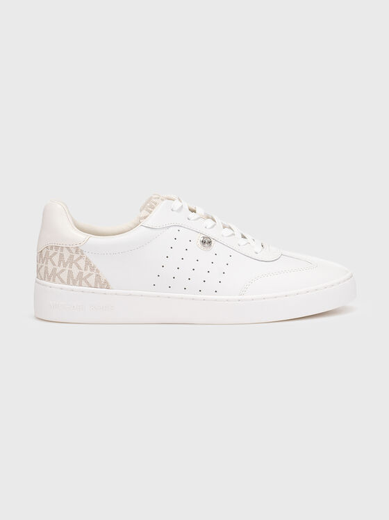 SCOTTY leather sports shoes with logo - 1