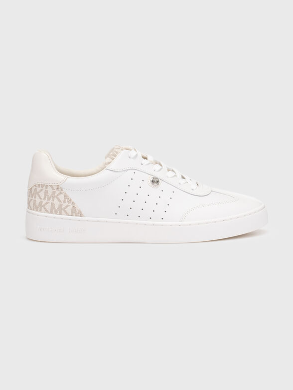 SCOTTY leather sports shoes with logo - 1