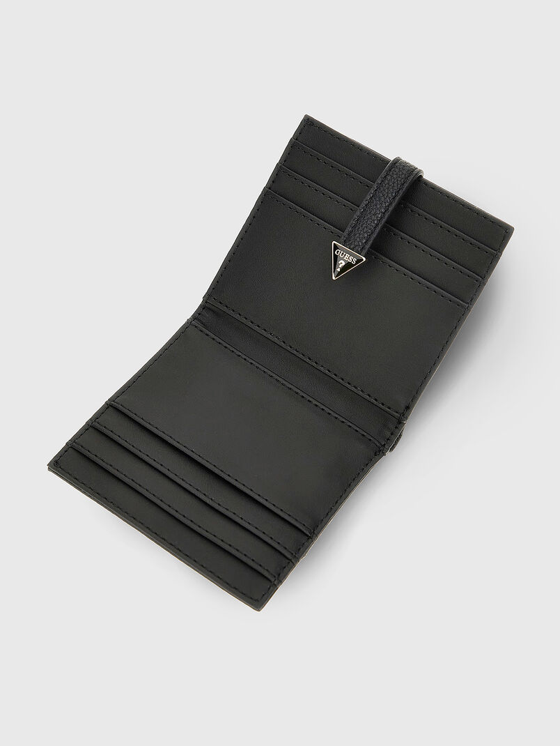 LAUREL cardholder with monogram in brown - 3