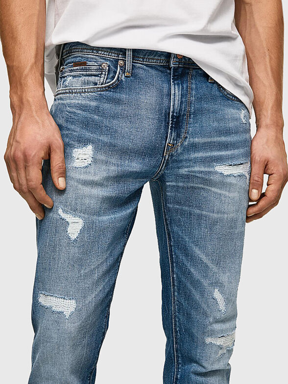 STANLEY STARDUST jeans with rips - 5