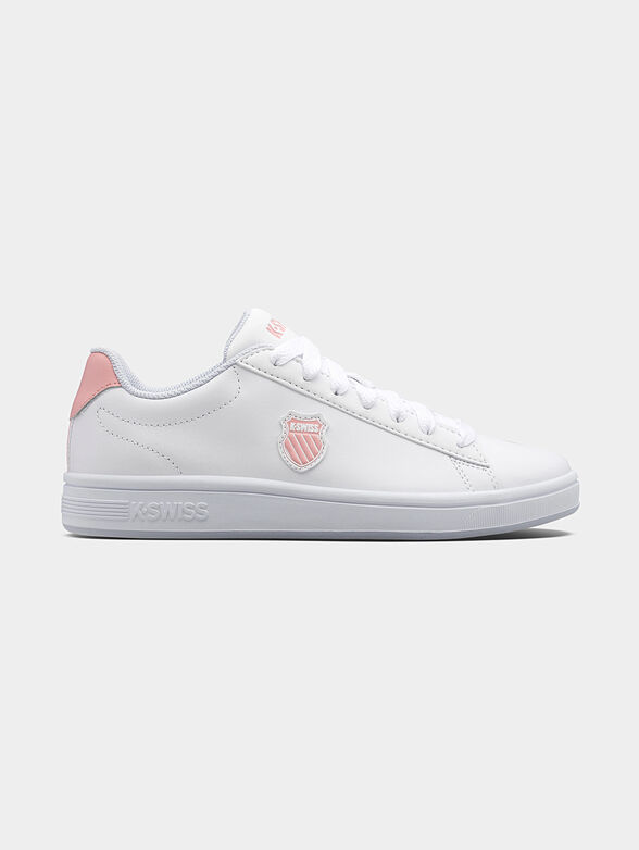 COURT SHIELD sneakers with pink accents - 1