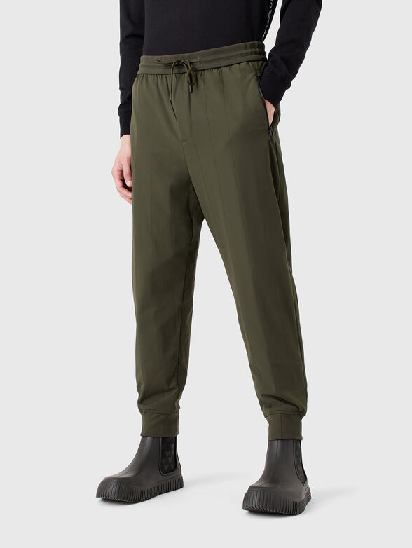 Trousers with logo - 1