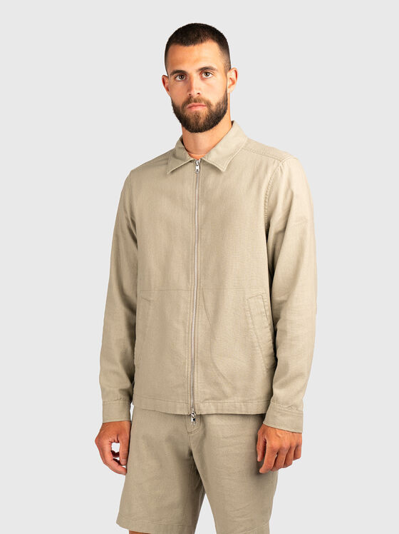 Яке от лен и памук - 1