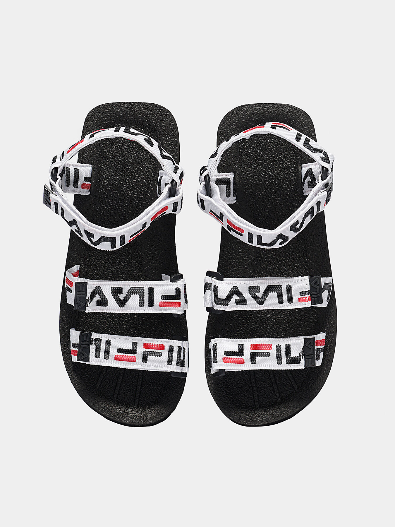 Fila logo strap sandals hotsell