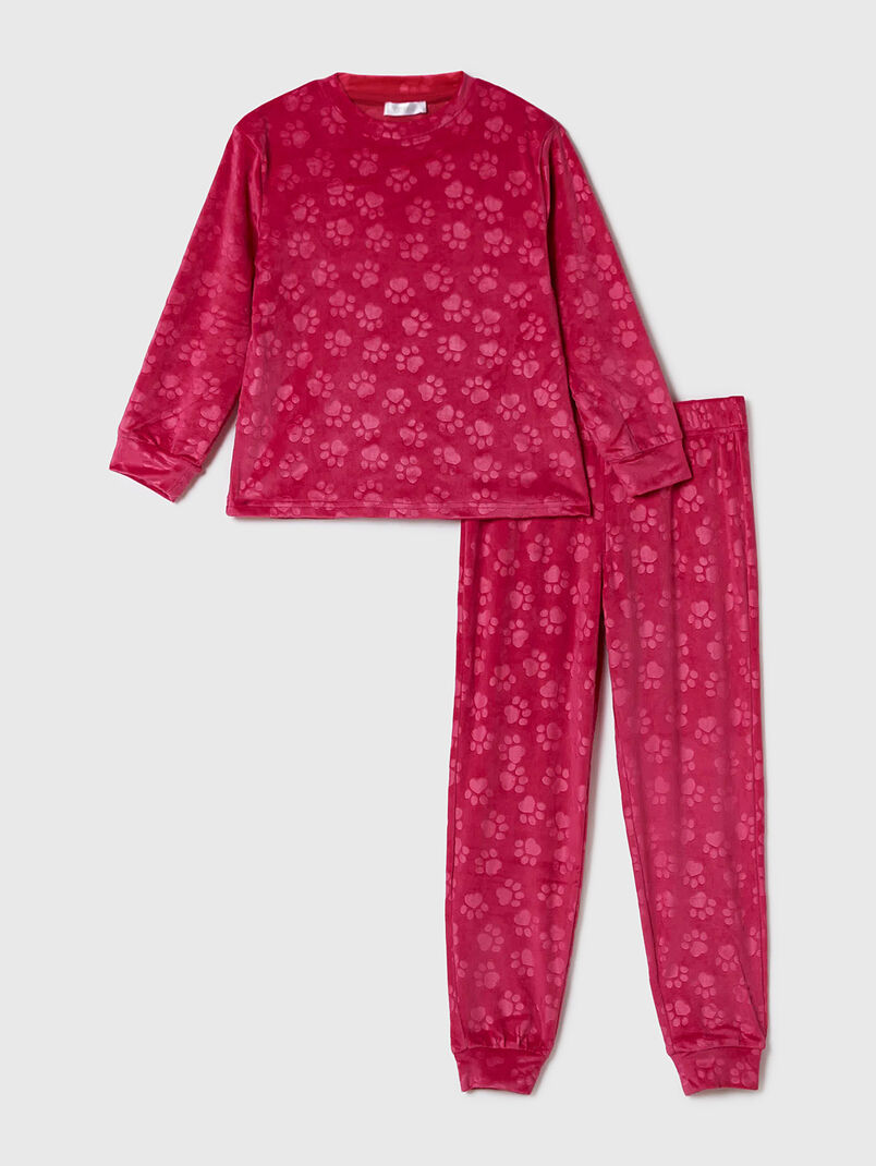 TRES CHIC two-piece pyjamas in pink color - 3