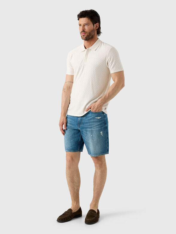 Denim shorts - 4