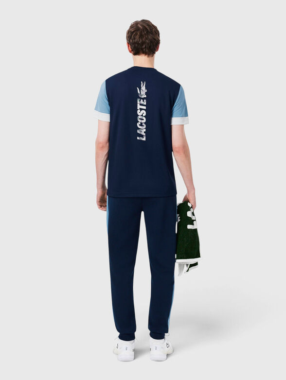 Sports pants with contrast trim - 2