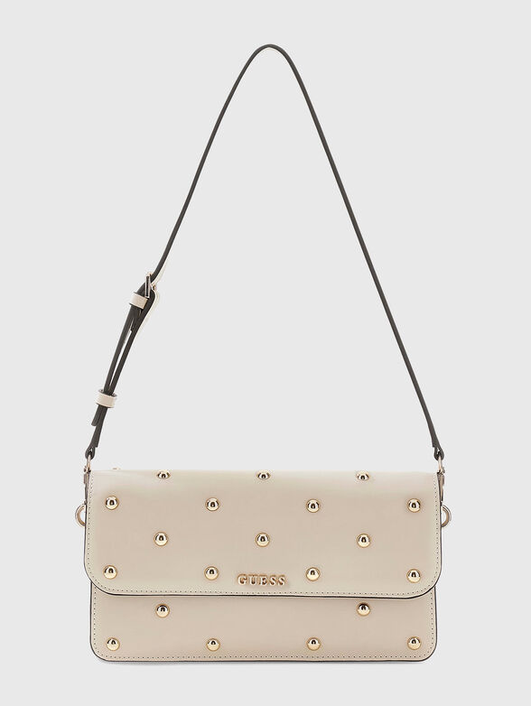 Beige SANDY bag with studs - 1