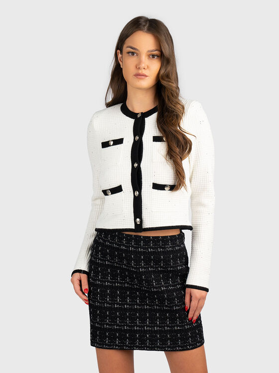 Jacket with lurex threads - 1