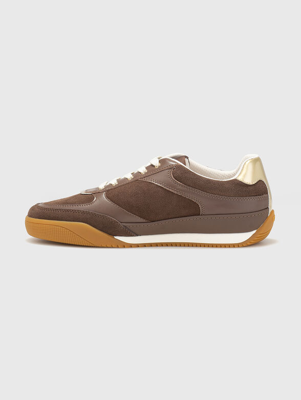 LEWIS 01 leather sneakers - 4