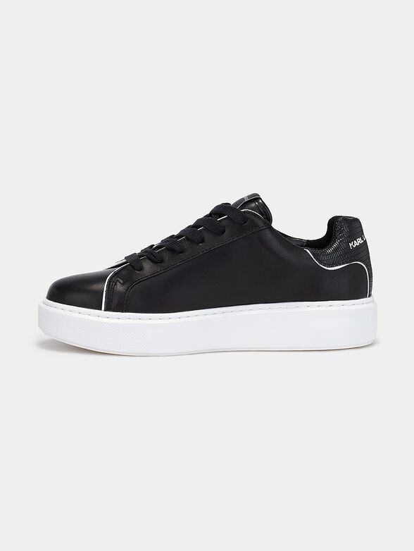 Leather sneakers - 5