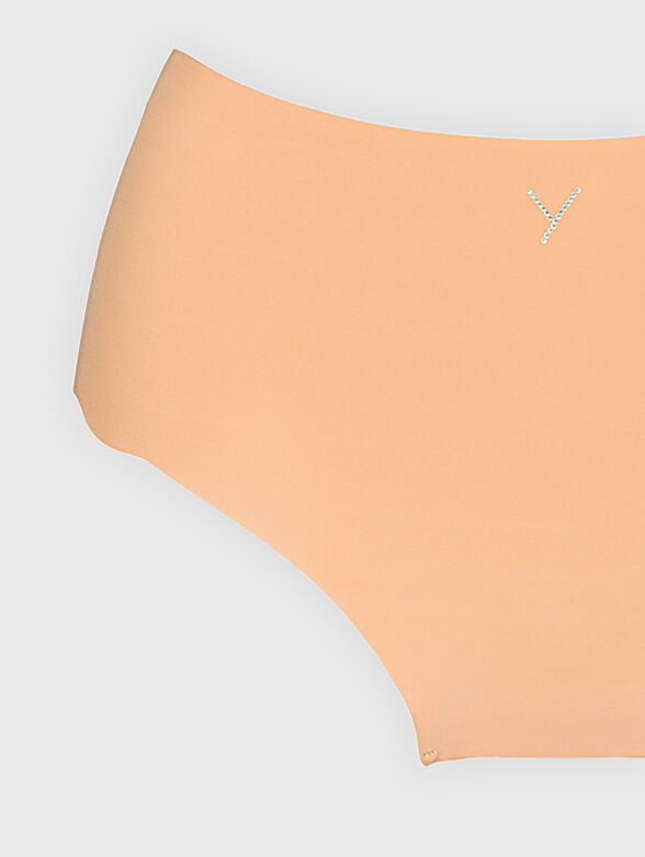 TAGLIO VIVO high-waisted beige briefs - 2