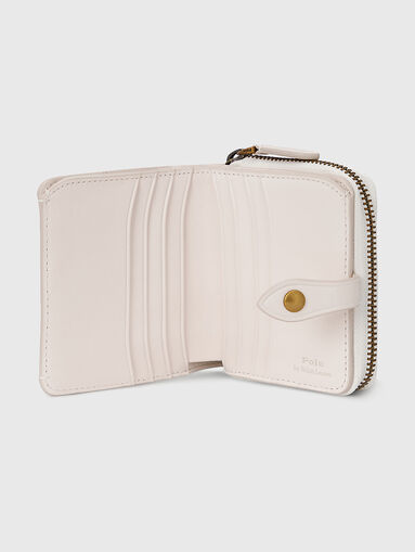 Small leather wallet with Polo Bear print - 3