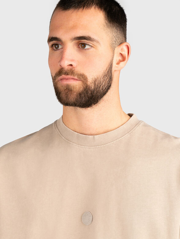 Cotton T-shirt with logo - 4