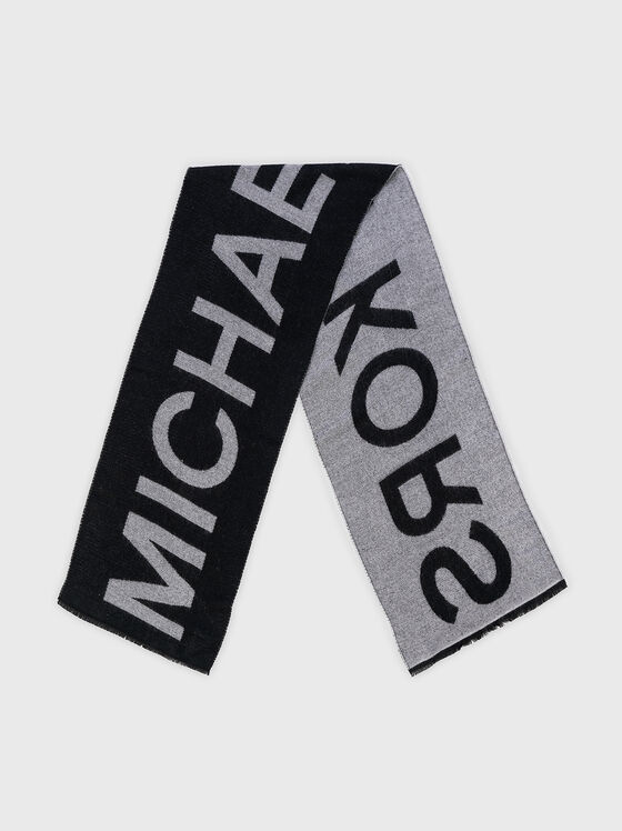 Contrast logo scarf - 1