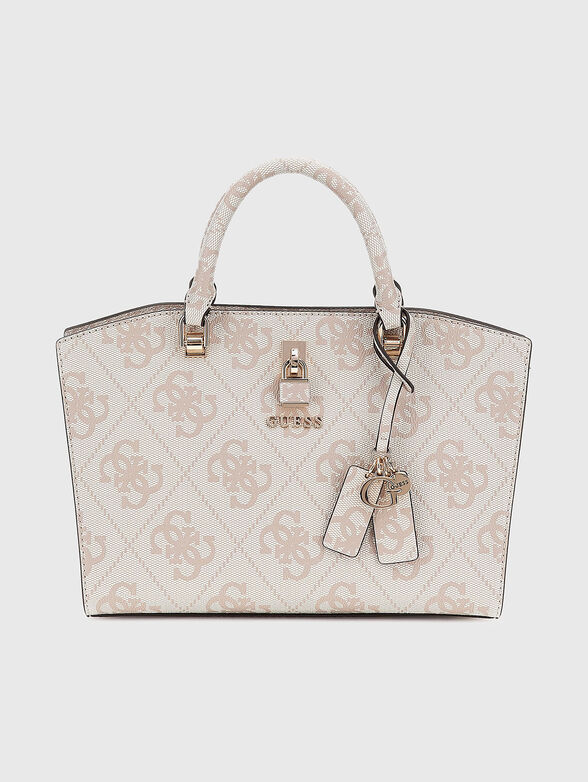 QUEENSLAND handbag with monogram logo print - 1