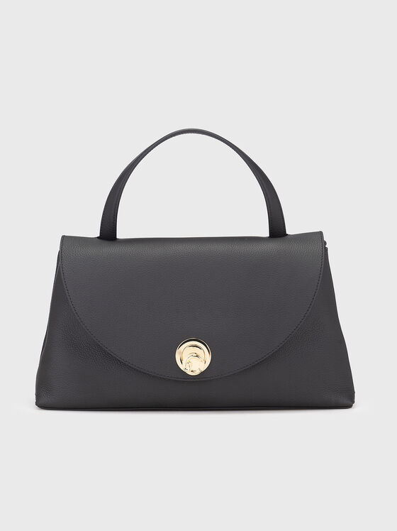 Кожена чанта с гранулиран ефект - 1