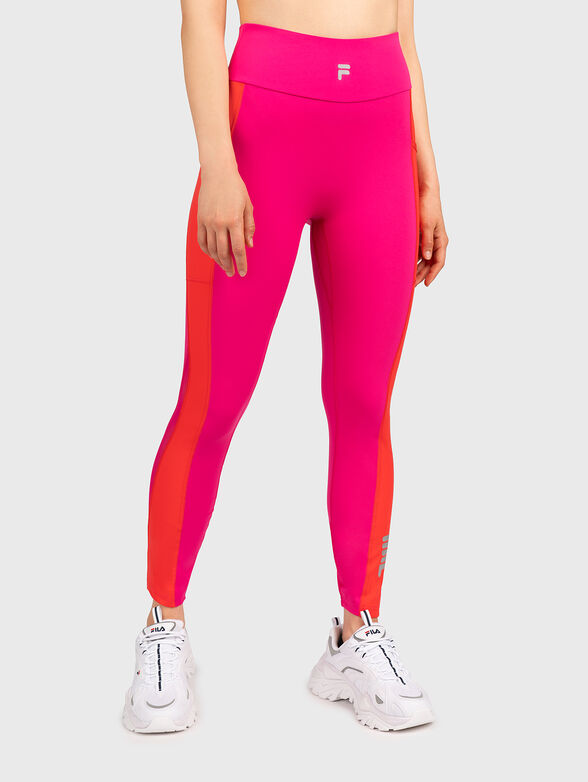 REDON sports leggings in fuxia - 1