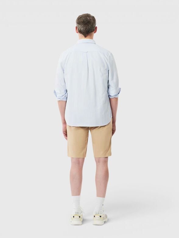 Beige chino shorts - 2