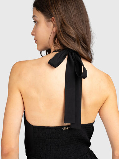Black maxi dress - 5