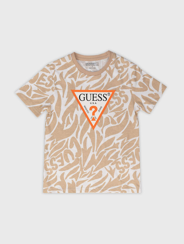 Animal print T-shirt - 1