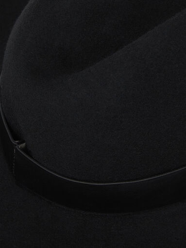 Fedora hat with logo accent - 5