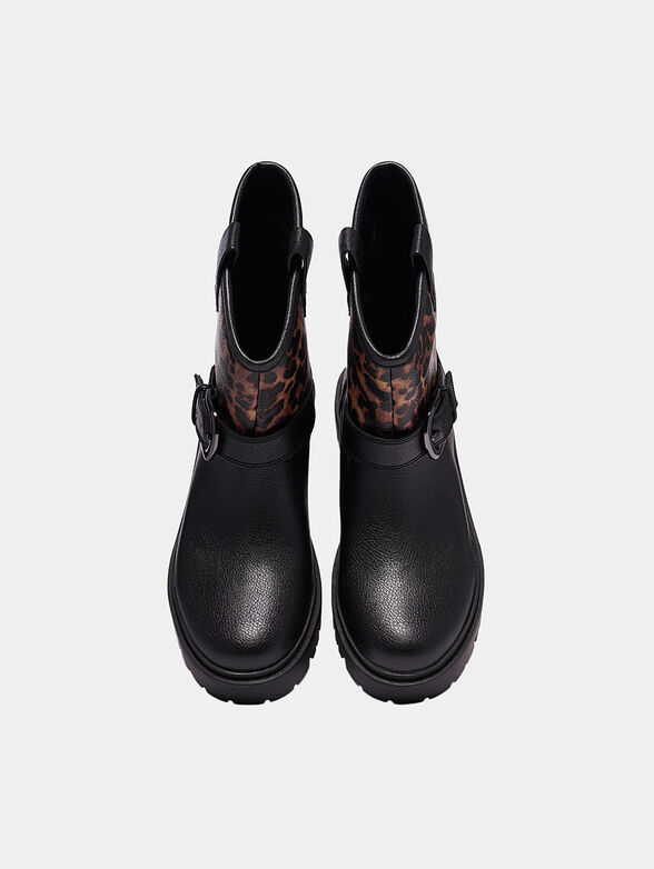 ORICAN boots with leopard print - 6