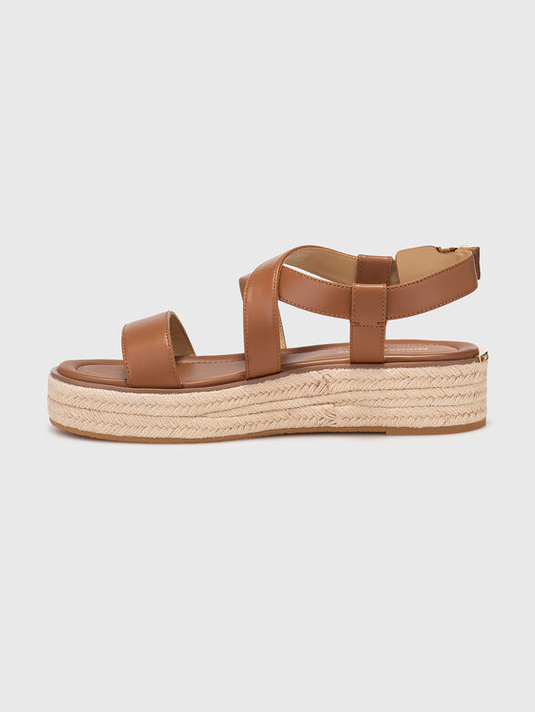 LYNN sandals in leather - 4