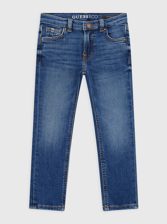 Skinny dark blue jeans - 1