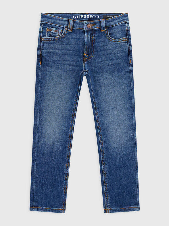 Skinny dark blue jeans - 1