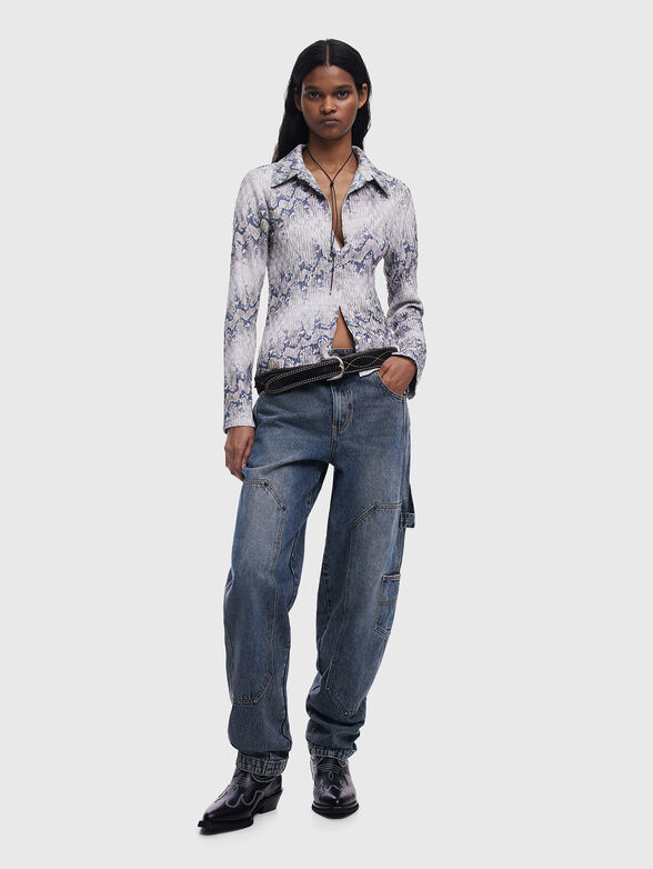 Animal print shirt - 1