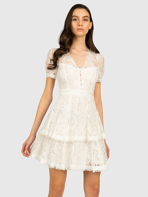 Short lace dress - 1