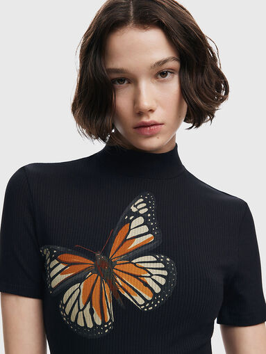 VIRGINIA print midi dress  - 4