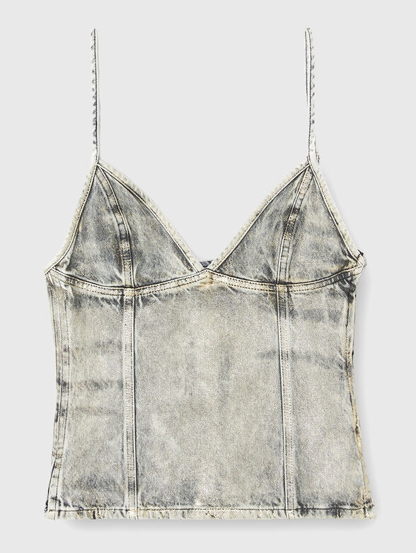 DE-FULSY-S denim top - 4