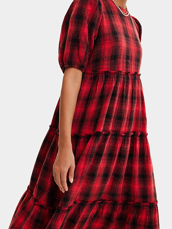 KHAN plaid dress - 3