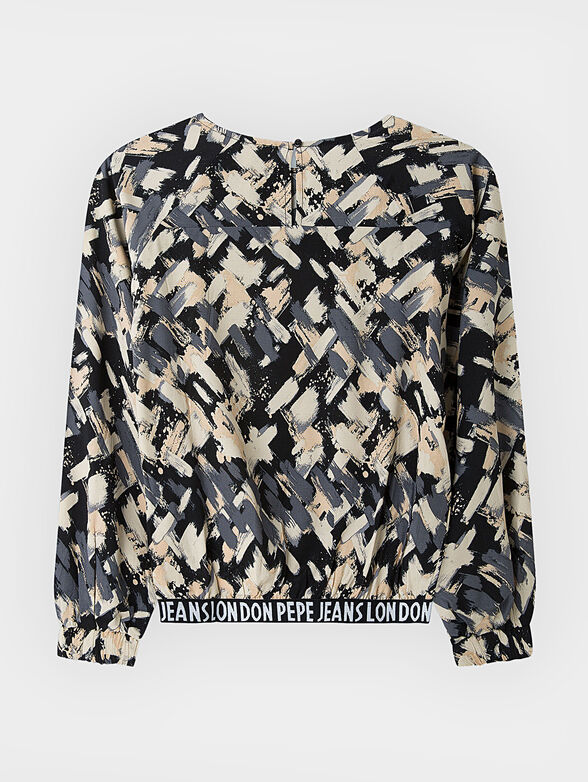 BLANCA Blouse with art print - 2