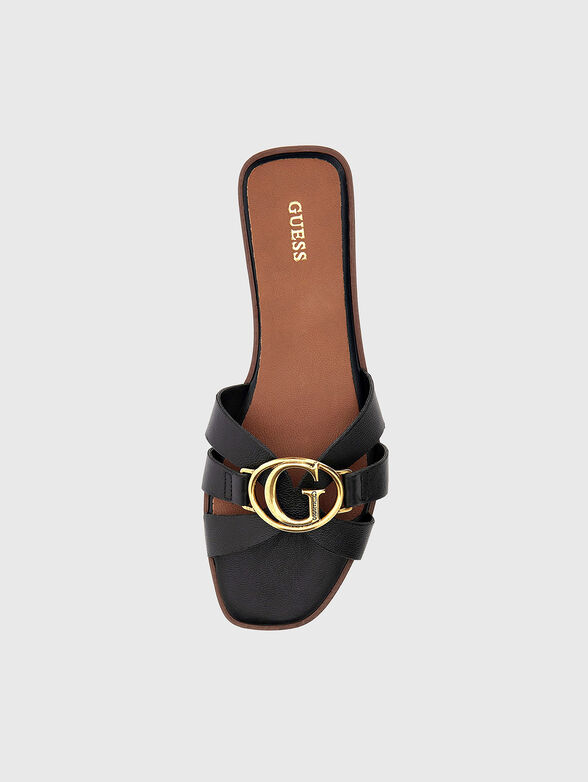 SYMO black slippers - 4