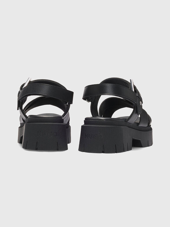 KRIS leather sandals - 4