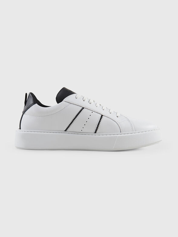 BYRON GYLL leather sports shoes with clontrast details - 4