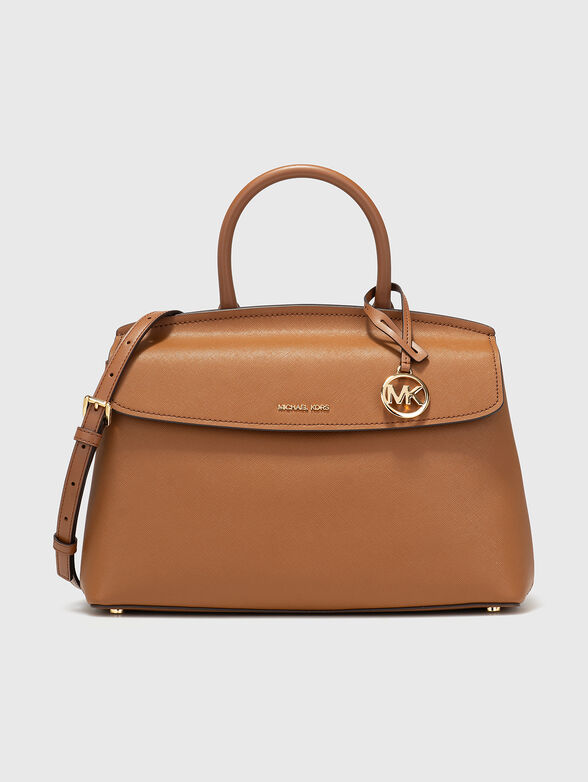 MD TH SATCHEL  black leather bag - 1